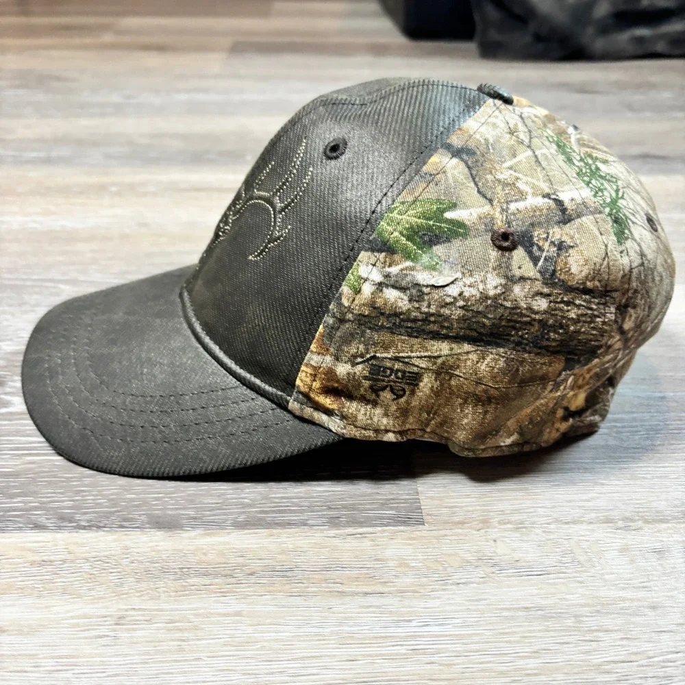 Field & Stream Mens Cotton Blend Baseball Cap Realtree Edge Camo M/L Brown Camo